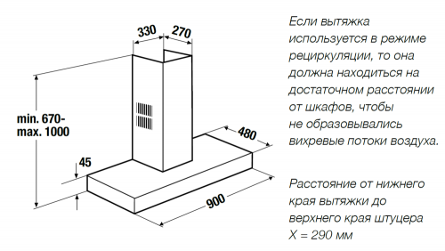 Настенная вытяжка Kuppersbusch DW 9350.0 E фото 2