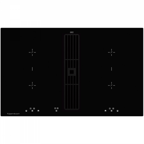 Индукционная варочная панель с вытяжкой Kuppersbusch KMI 8500.0 SR
