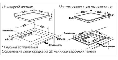 Индукционная варочная панель Kuppersbusch KI 9550.0 SR фото 2