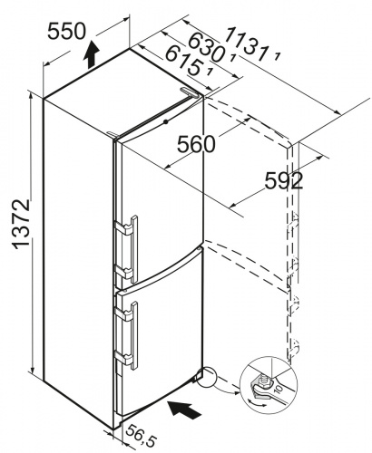 Холодильник Liebherr CUfre 2331 фото 2